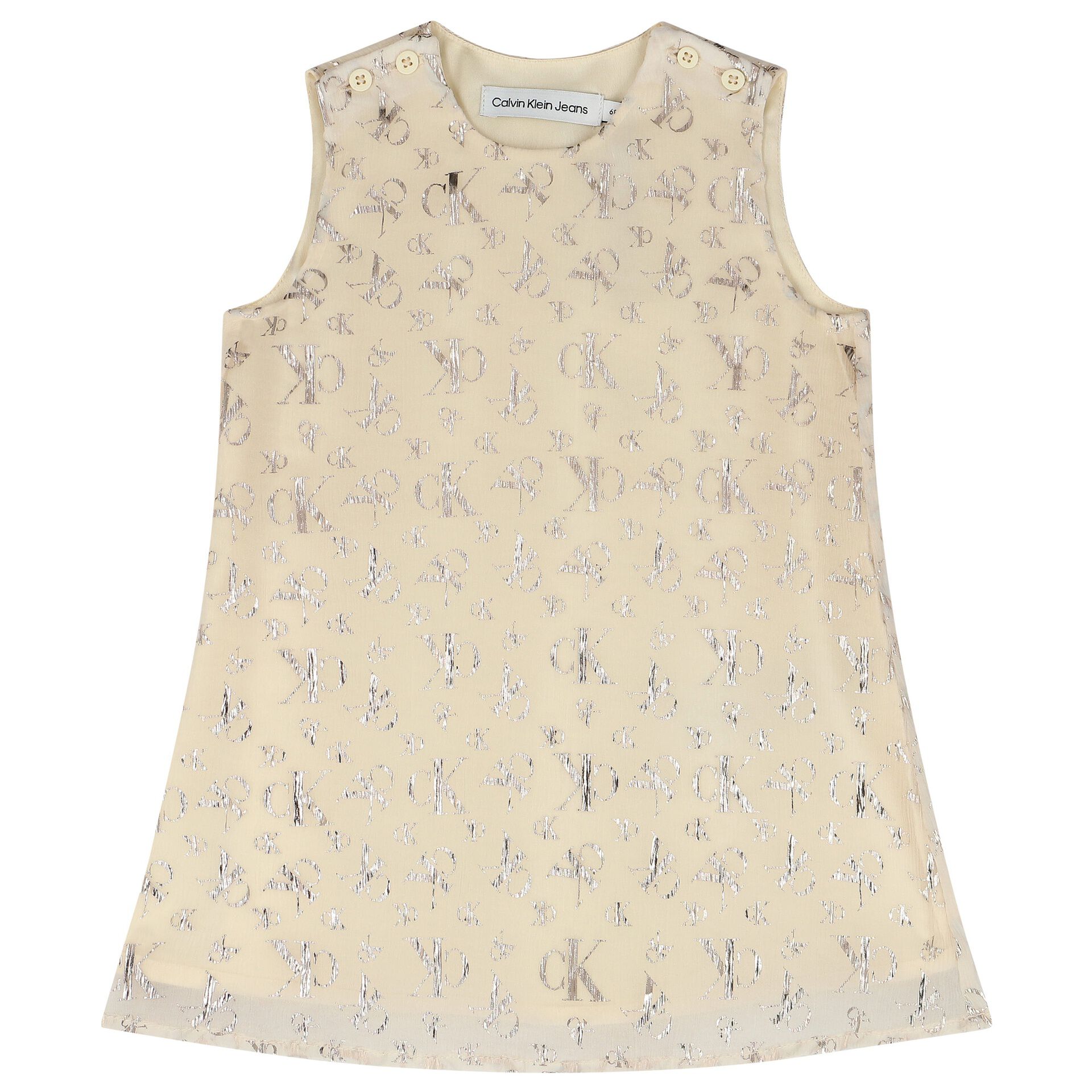 Calvin klein ivory dress outlet