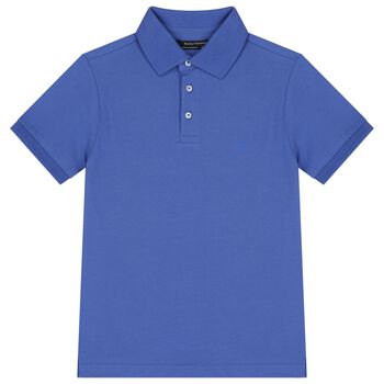Mayoral Boys Blue Polo Shirt, 1 Boys Blue Polo Shirt