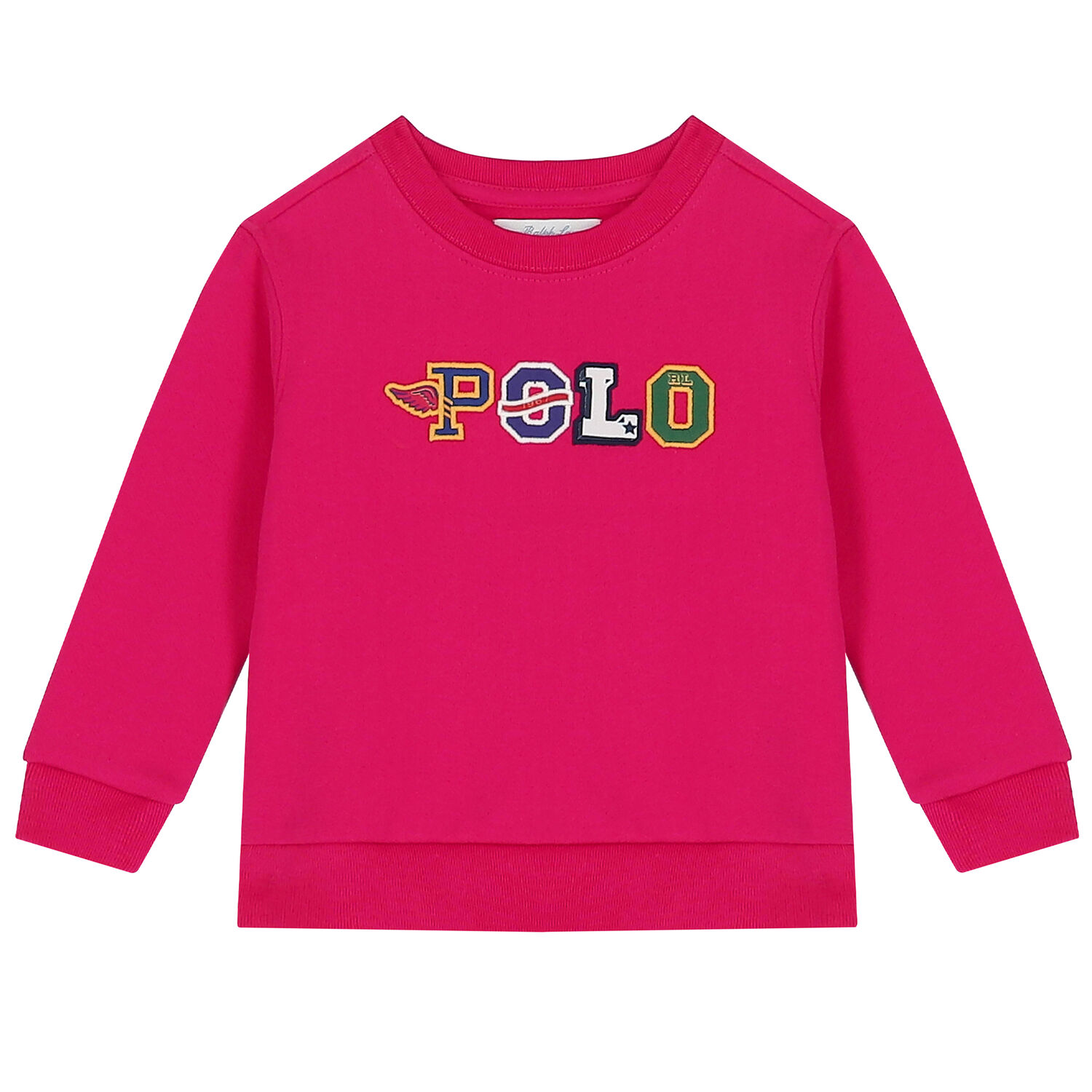 Baby Girls Pink Logo Tracksuit, 1, hi-res image number null