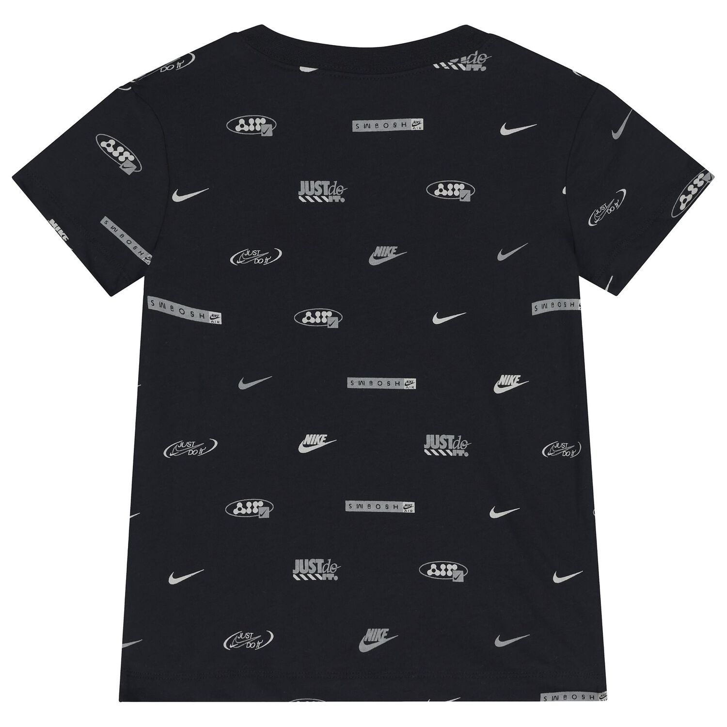 تي شيرت بشعار أسود, 1, hi-res image number null