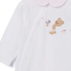 افرول باللون الابيض والزهرى للبنات, 1, hi-res