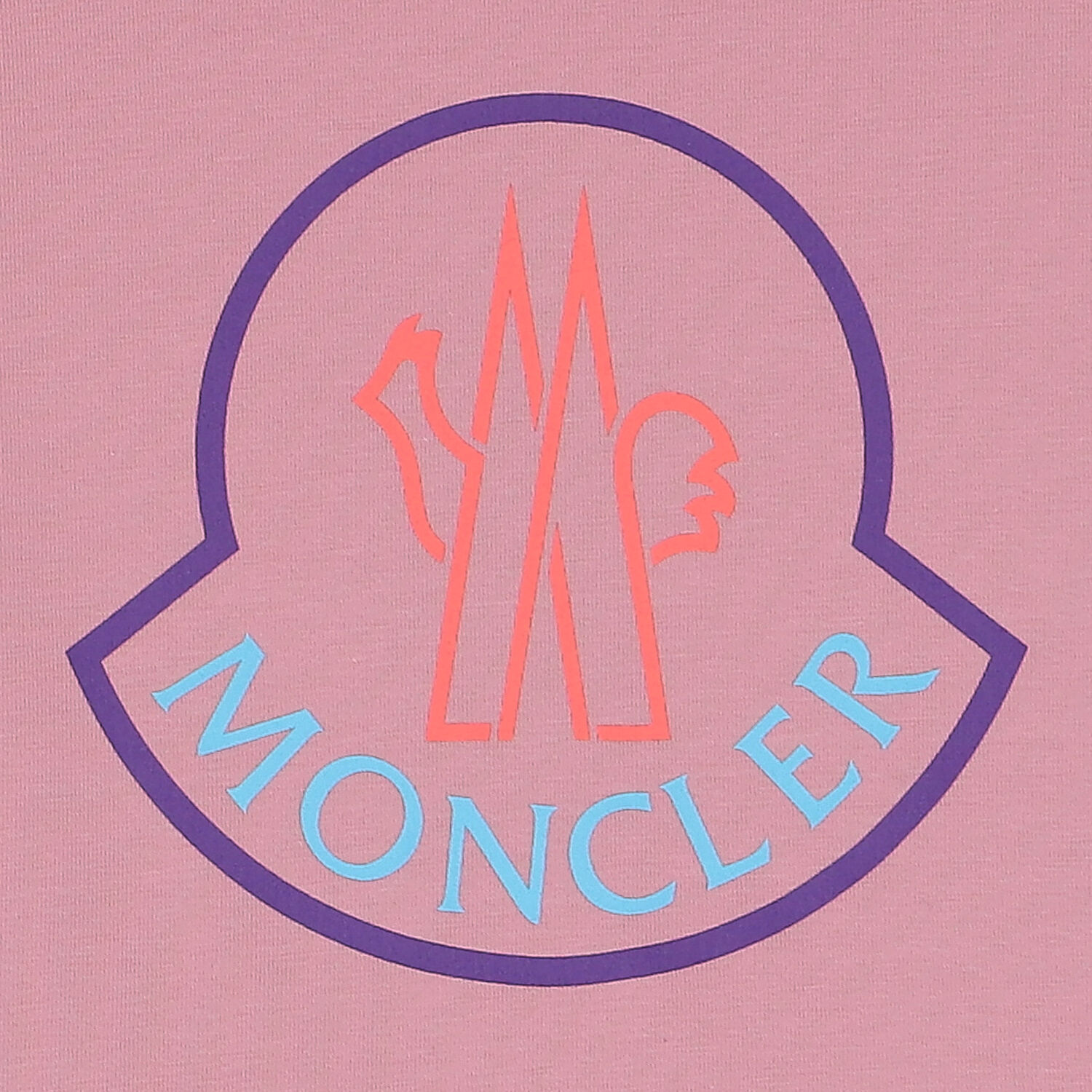 Younger Girls Pink Logo Long Sleeve Top, 1, hi-res image number null