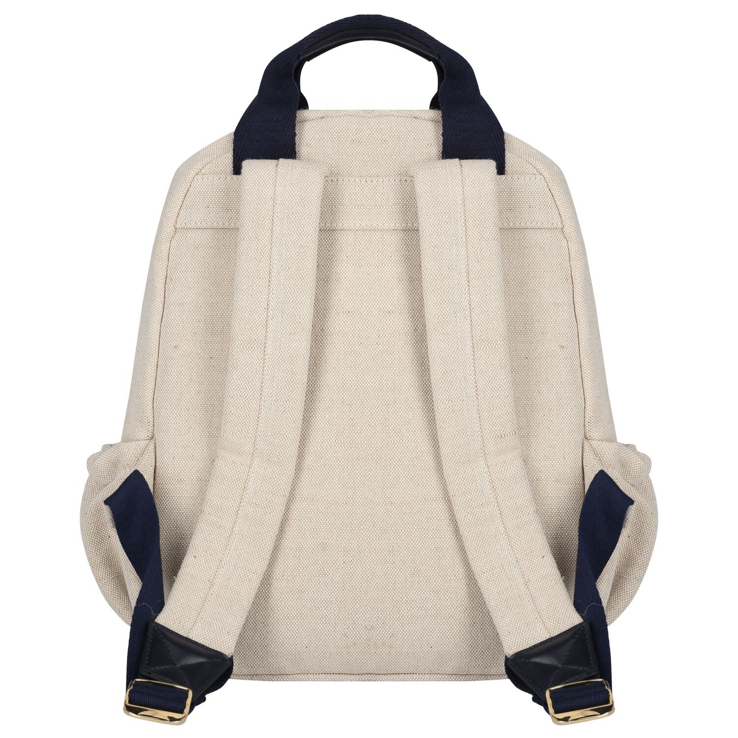 Girls Beige Logo Backpack, 1, hi-res image number null