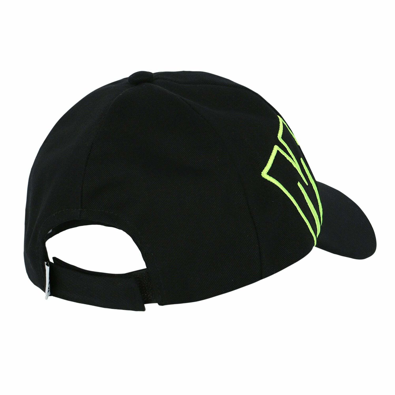 Black & Neon Green Logo Cap, 2, hi-res