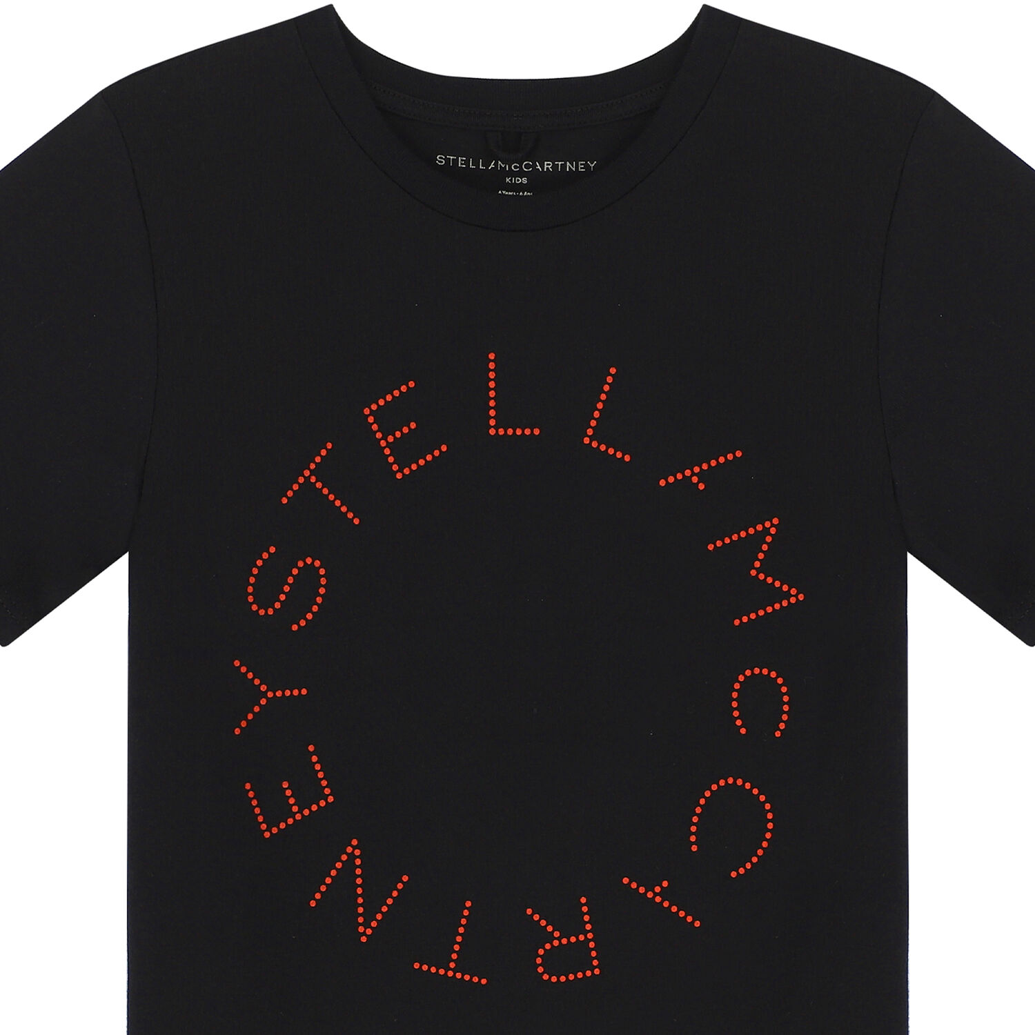 تيشيرت بالشعار باللون الاسود للاولاد , 1, hi-res