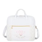 White Logo Baby Changing Bag, 1, hi-res