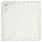 Ivory & Grey Toile De Jouy Hooded Towel, 2, hi-res