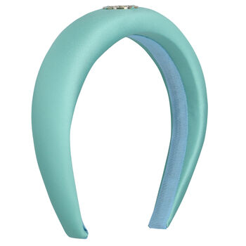 Girls Aqua Logo Hairband