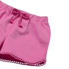 Younger Girls Pink Shorts, 1, hi-res