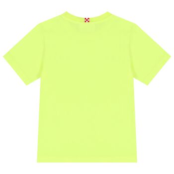Boys Neon Yellow Logo T-Shirt