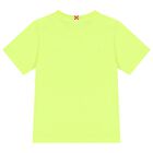 Boys Neon Yellow Logo T-Shirt, 1, hi-res