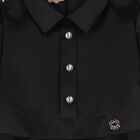 فستان ميكادو أسود مزهر للبنات, 1, hi-res