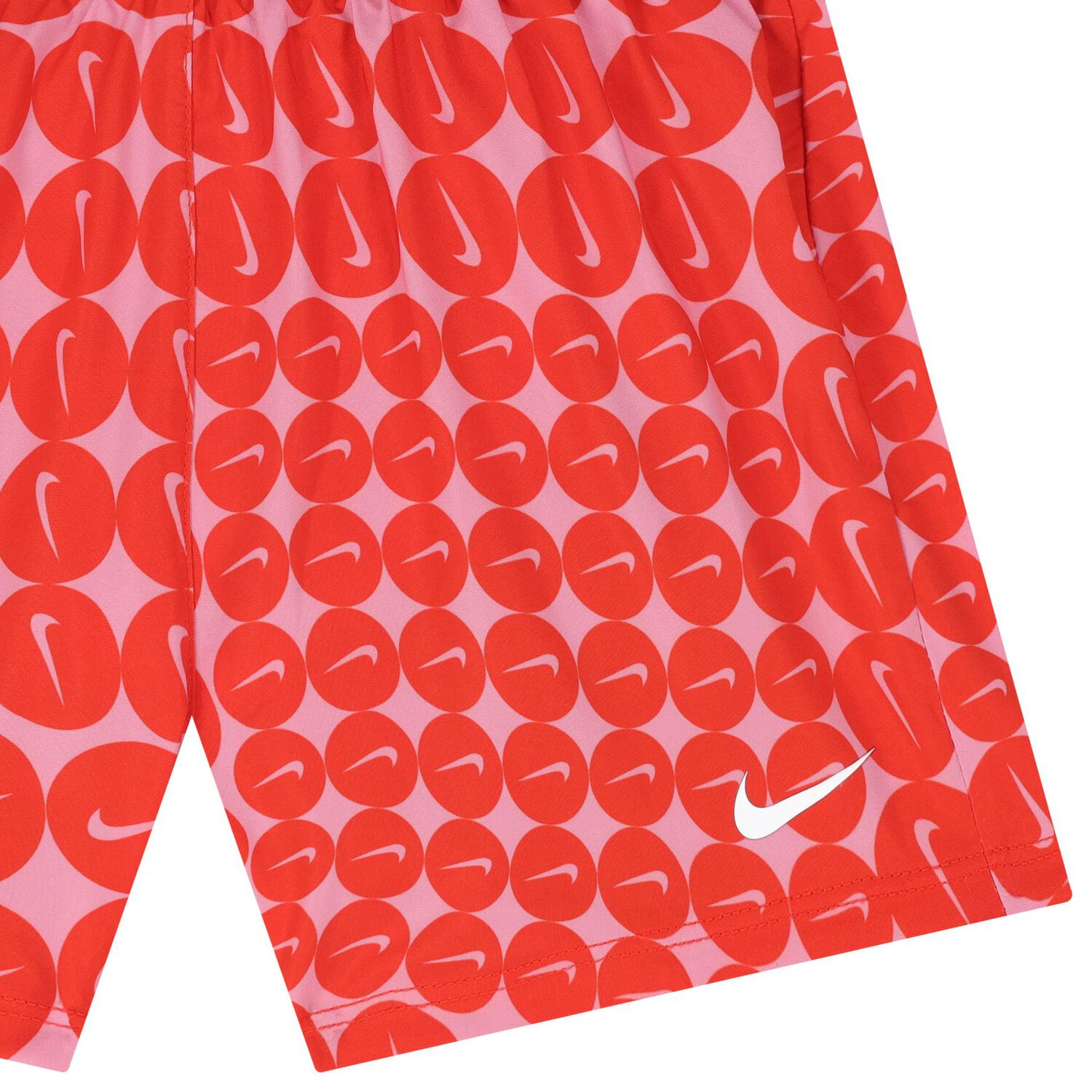 شورت سباحة للبنات باللون البرتقالي و الوردي , 1, hi-res