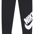 بنطال ليجنز أسود بشعار للبنات, 1, hi-res