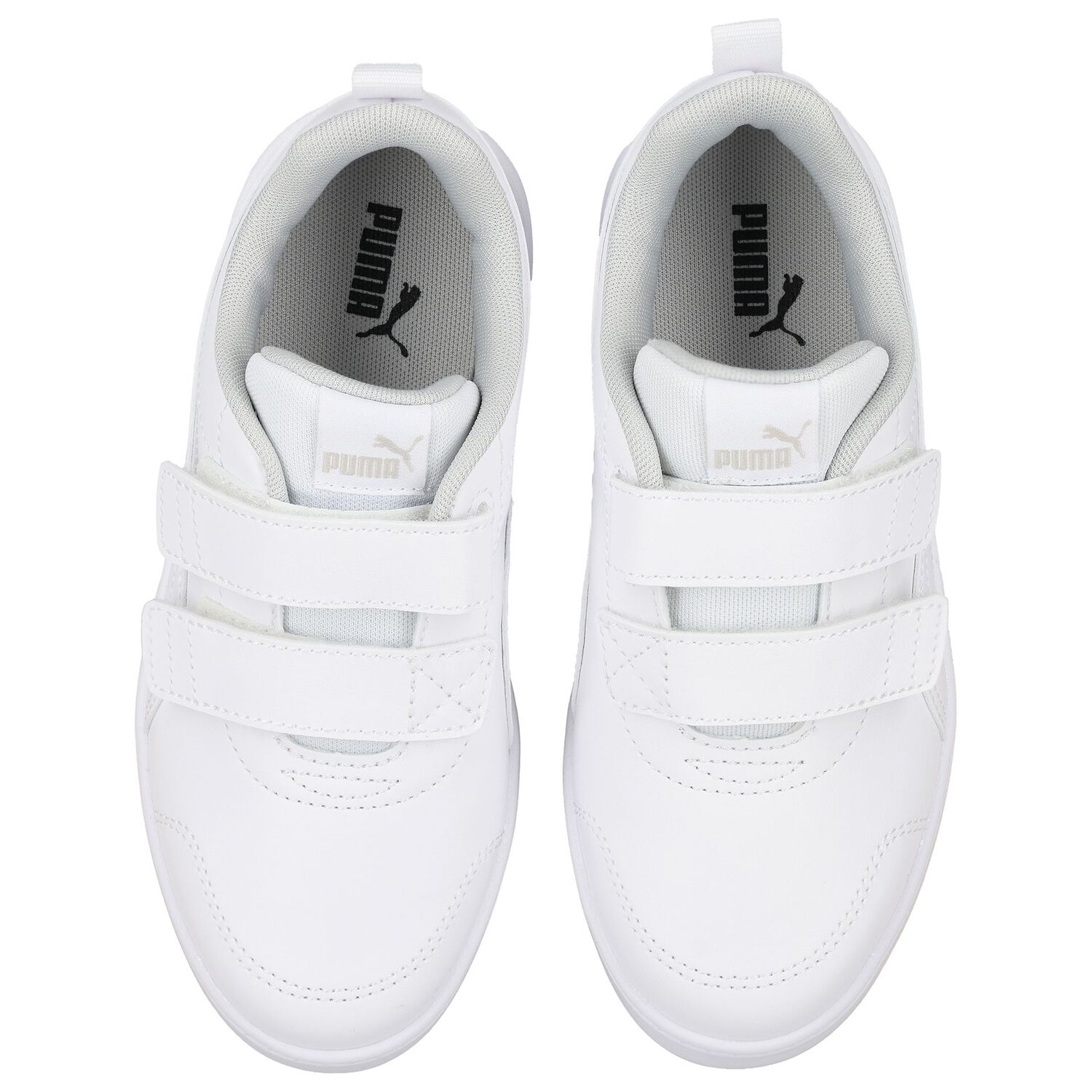 White Courtflex Trainers, 3, hi-res