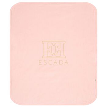 Baby Girls Pink Logo Blanket