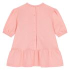 طقم ليجنز بشعار باللون   وردي وأبيض للفتيات, 1, hi-res