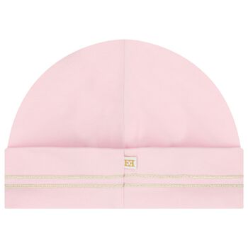 Baby Girls Pink Logo Hat
