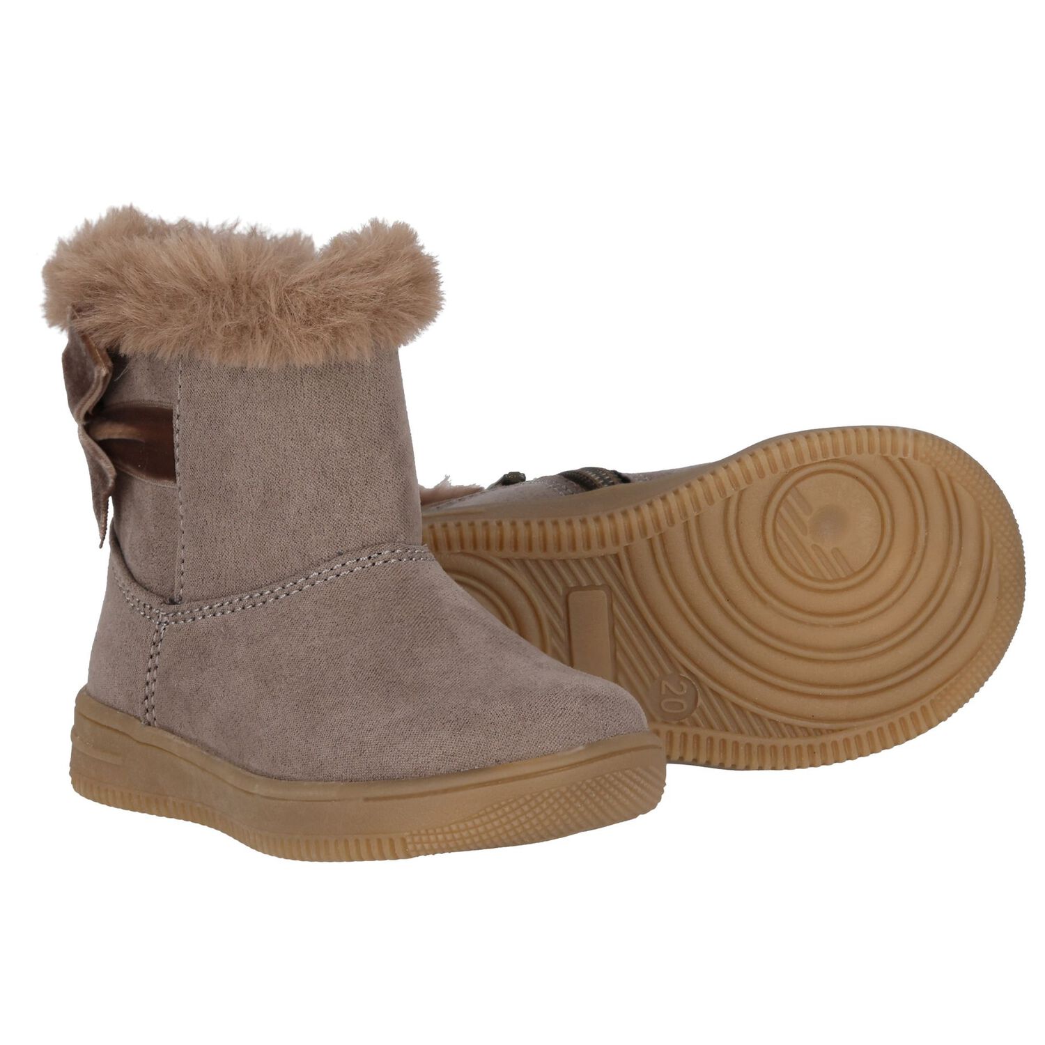 Younger Beige Suede Boots, 1, hi-res image number null