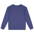 Boys Blue Logo Sweatshirt, 1, hi-res