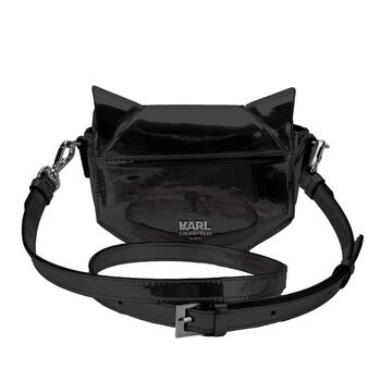 Girls Black Choupette Handbag