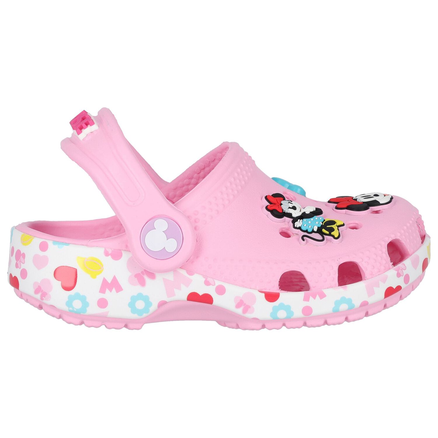 Girls Minnie Mouse Classic Clogs Sandals, 1, hi-res image number null
