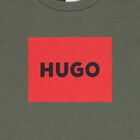 Boys Green Logo T-Shirt , 4, hi-res