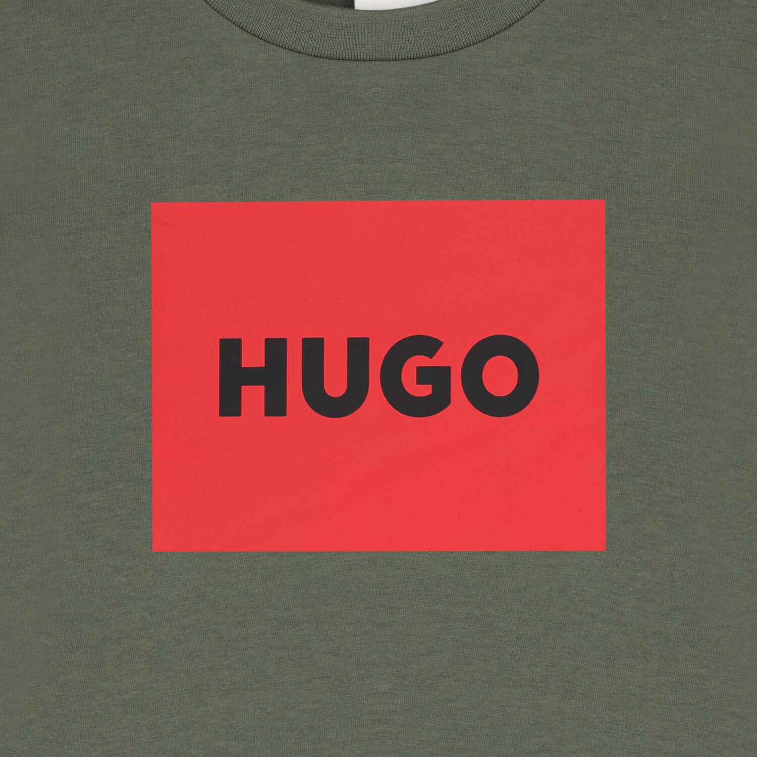 Boys Green Logo T-Shirt , 4, hi-res