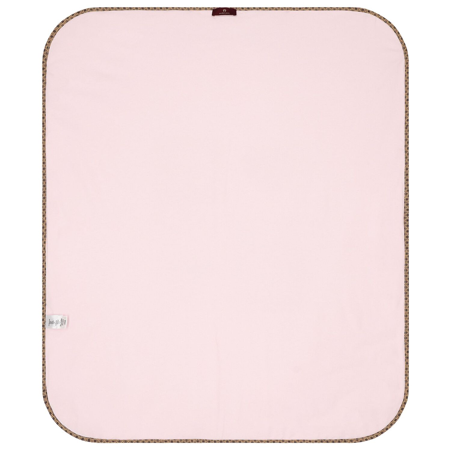 بطانية بالشعار باللون الأبيض و الوردى للبنات, 2, hi-res