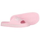 Girls Pink & White Logo Sliders, 1, hi-res