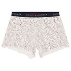 بيجاما بنات بالشعار باللون الوردى والعاجى , 1, hi-res