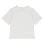 Younger White Thomas Bear Logo T-Shirt, 1, hi-res