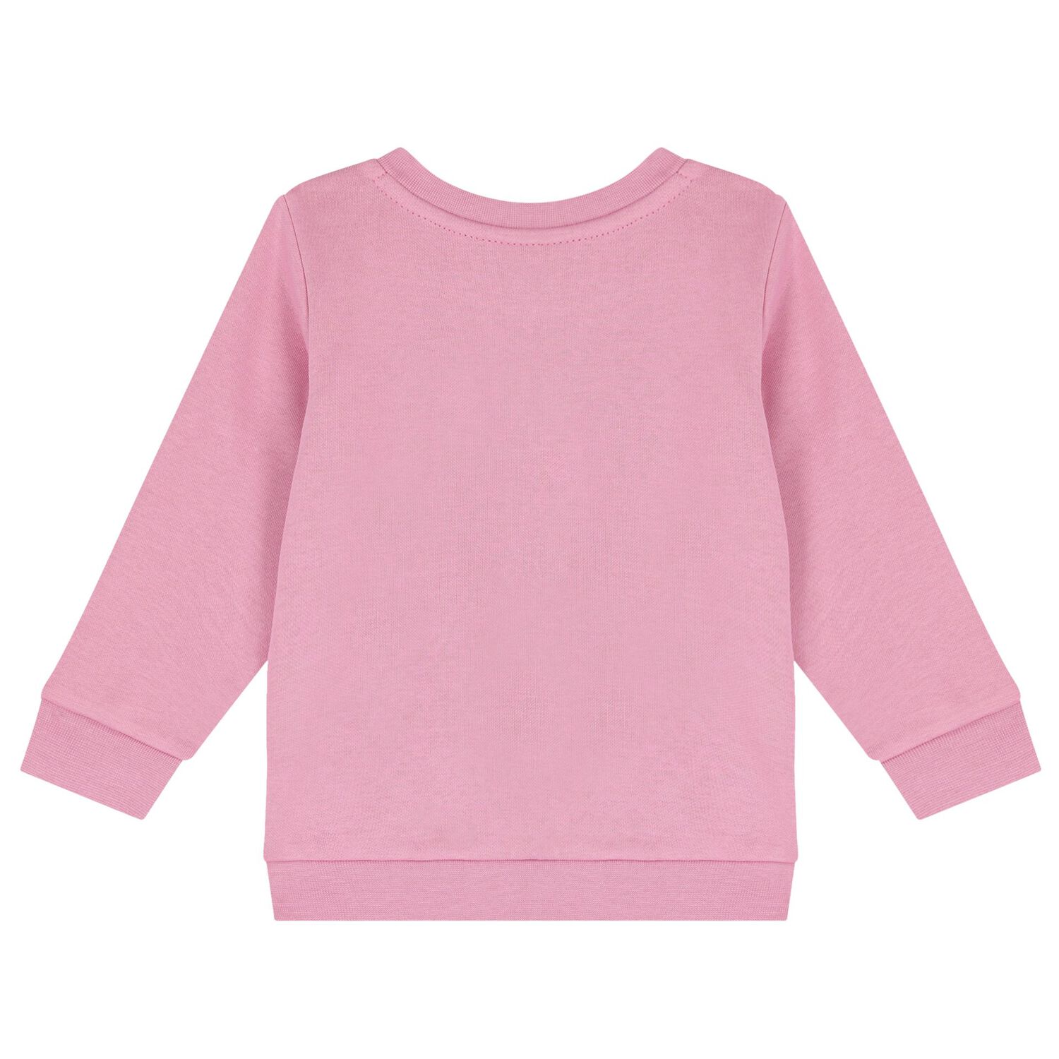 بدلة رياضية بنات بالشعار باللون الوردي , 4, hi-res