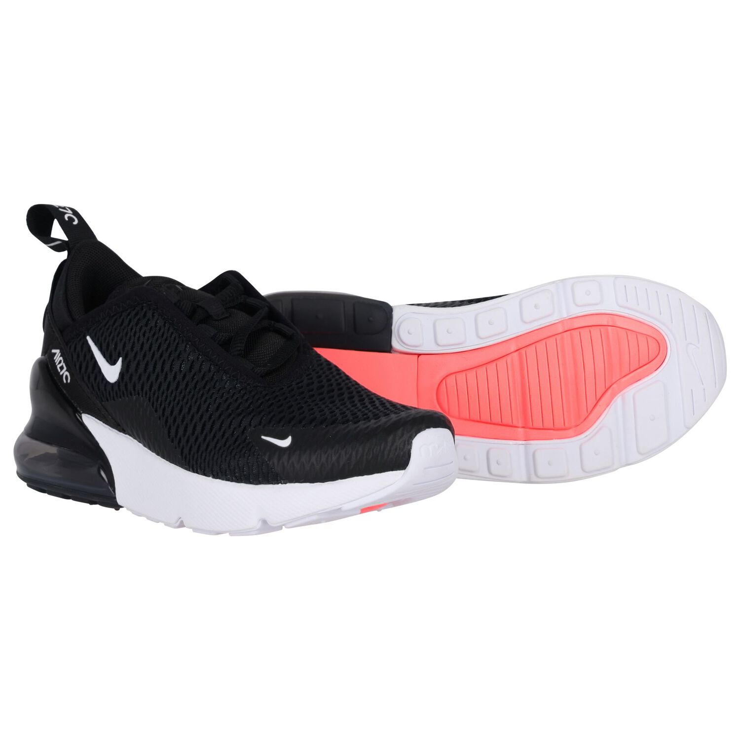 حذاء رياضي اير ماكس 270 باللون الأبيض والأسود, 1, hi-res