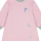 Girls Pink Logo Dress, 1, hi-res