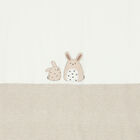 بطانية باللون البيج والعاجي, 1, hi-res