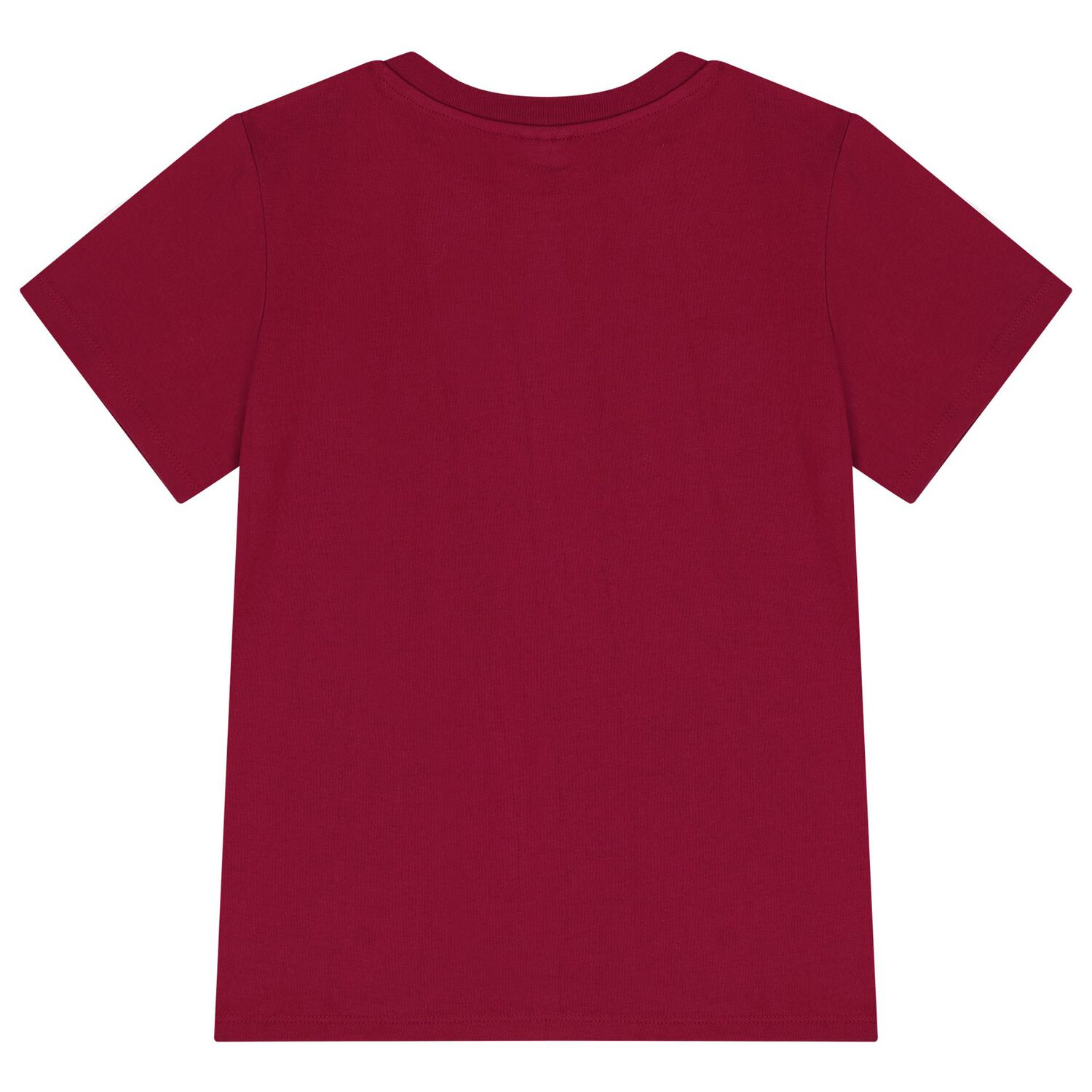 Girls Burgundy Logo T-Shirt, 1, hi-res