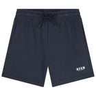 Navy Blue Logo Shorts, 4, hi-res
