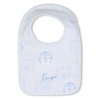 Baby Boys Blue Tiger Logo Romper Gift Set, 1, hi-res