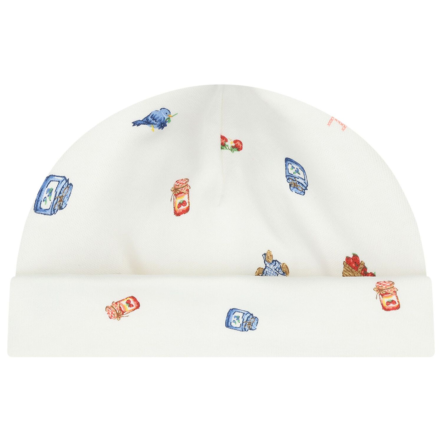 Baby Girls Ivory Polo Bears & Berry Babygrow Gift Set, 1, hi-res