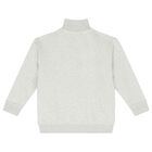 بدلة رياضية أولاد بالشعار باللون الرمادى, 1, hi-res