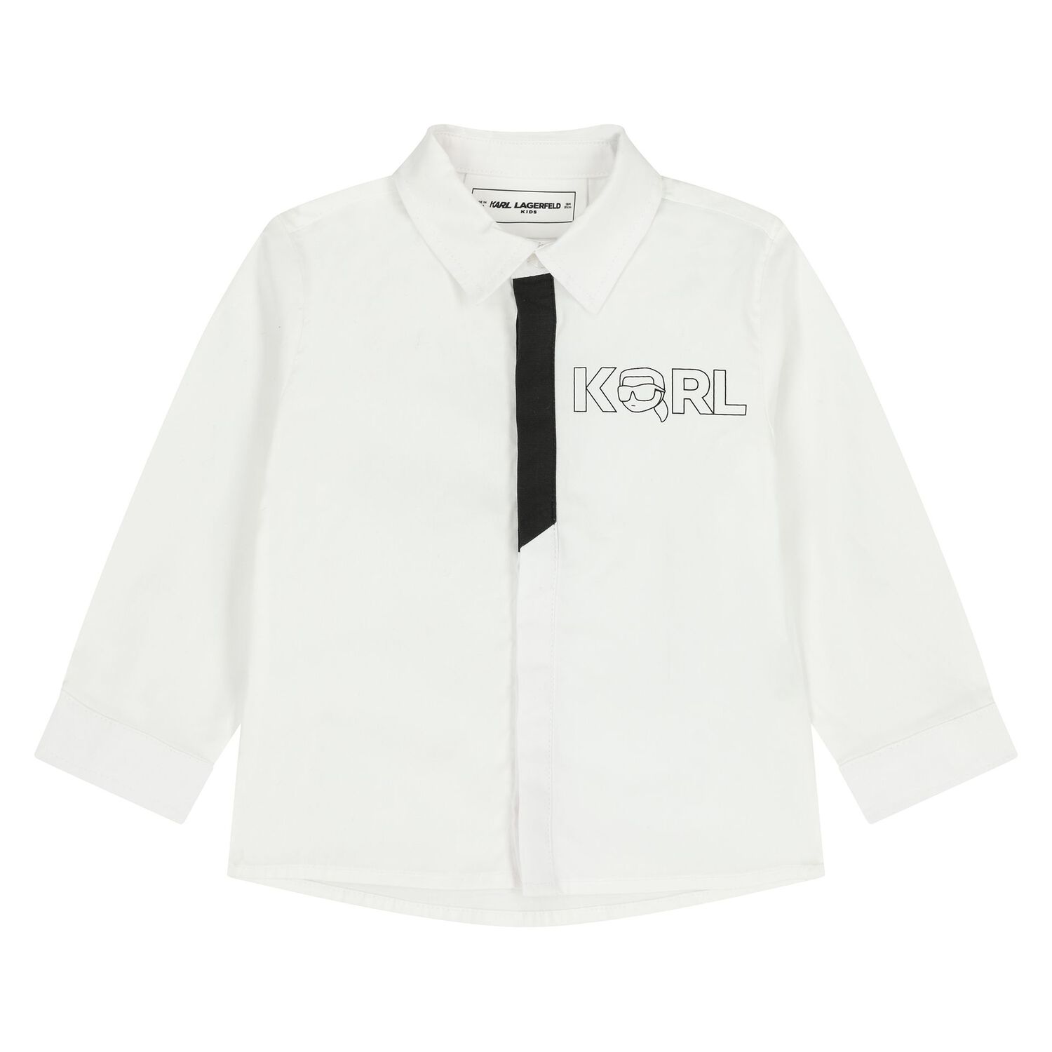 طقم بنطلون اولاد باللون الابيض والاسود , 1, hi-res