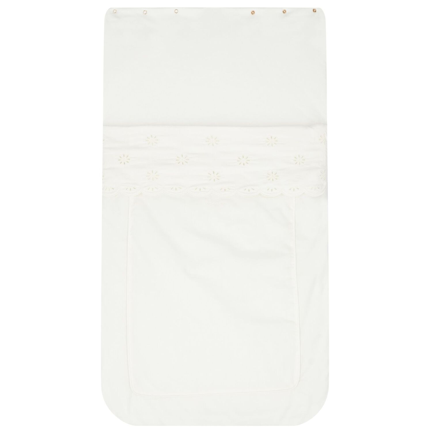 مدس بالشعار باللون العاجي للبنات  , 1, hi-res