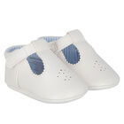 White Pre Walker Baby Shoes, 2, hi-res