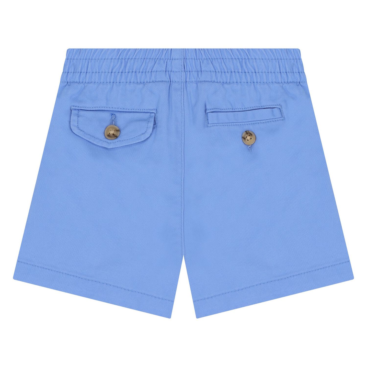 Baby Boys Blue Cotton Shorts, 1, hi-res