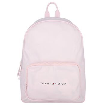 Girls Pink Logo Backpack