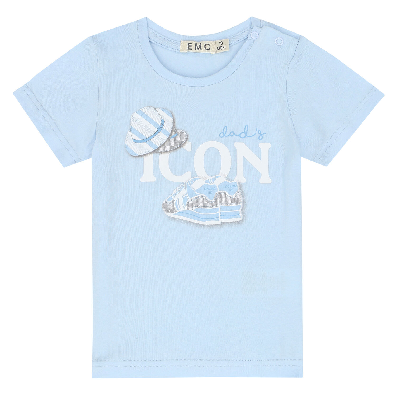 Younger Boys Blue Shorts Set, 1, hi-res