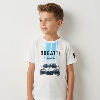 Boys White Logo T-Shirt