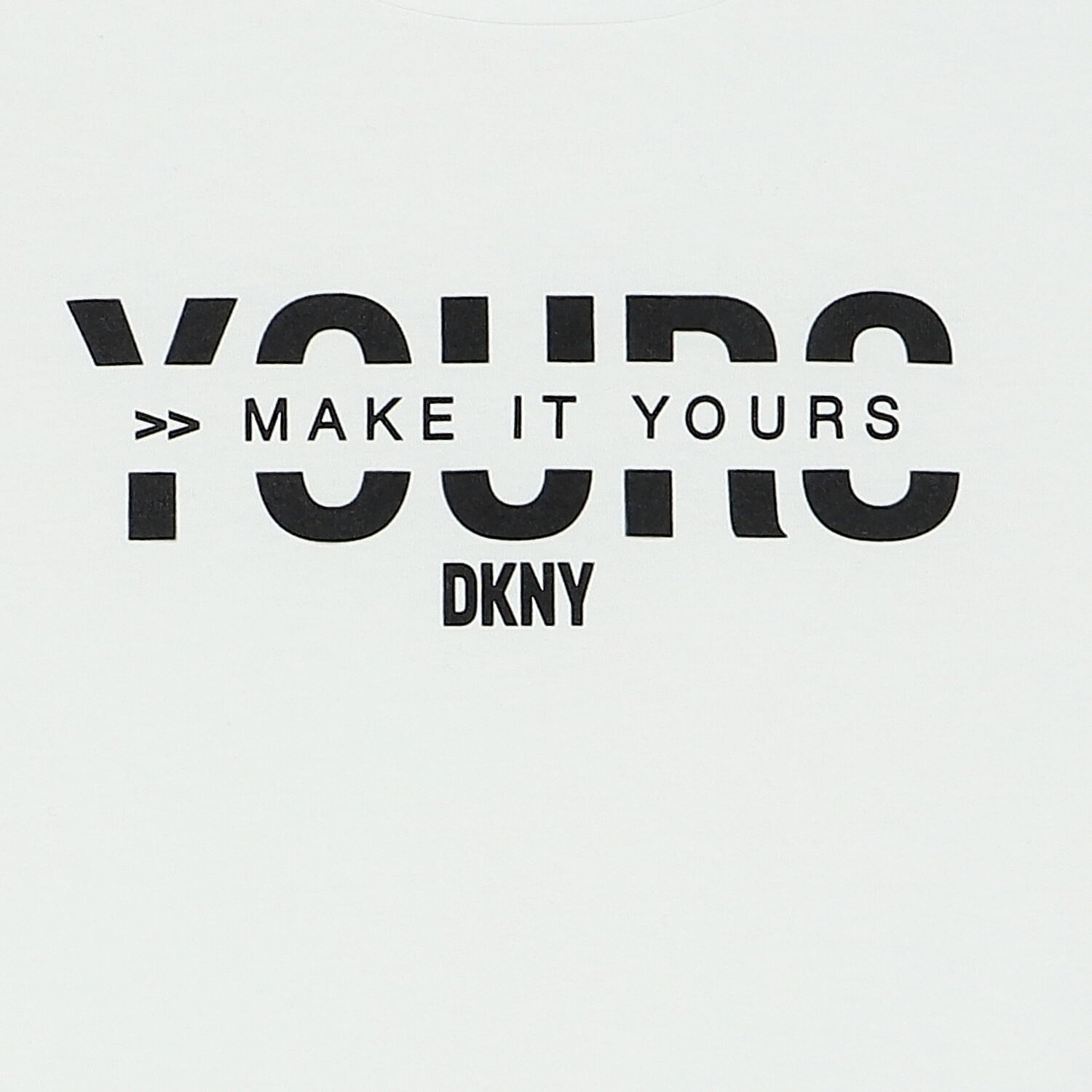 توب قصير بنات بالشعار باللون الابيض, 1, hi-res image number null