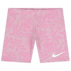 Girls Pink Logo Shorts Set, 1, hi-res